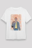 Trainspotting Unisex Baskılı Beyaz Tişört - Tshirt