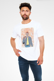 Trainspotting Unisex Baskılı Beyaz Tişört - Tshirt
