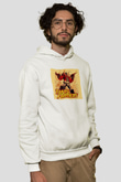 Transformers Beyaz Unisex Hoodie