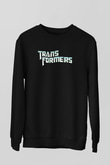 Transformers Tv Siyah Unisex Sweatshirt