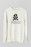 Transplants Beyaz Unisex Sweatshirt