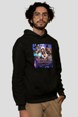 Trine Siyah Unisex Hoodie
