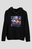 Trine Siyah Unisex Hoodie