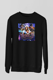 Trine Siyah Unisex Sweatshirt