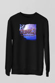 Trine Siyah Unisex Sweatshirt