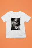 Tupac Shakur Baskılı Beyaz Unisex Çocuk Tişört