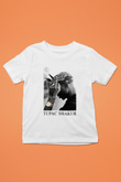 Tupac Shakur Baskılı Beyaz Unisex Çocuk Tişört