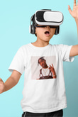 Tupac Shakur Beyaz Unisex Çocuk Tişört
