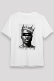 Tupac Shakur Beyaz Unisex Tişört T-Shirt - TişörtFabrikası