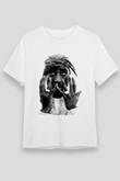 Tupac Shakur Beyaz Unisex Tişört T-Shirt - TişörtFabrikası