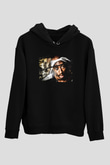 Tupac Shakur Siyah Unisex Hoodie