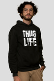 Tupac Shakur Siyah Unisex Hoodie