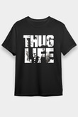 Tupac Shakur Siyah Unisex Tişört T-Shirt - TişörtFabrikası