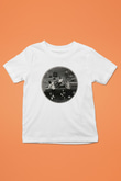 Turnstile Baskılı Beyaz Unisex Beyaz Çocuk Tişört - Tshirt