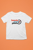 Twenty One Pilots Baskılı Beyaz Unisex Çocuk Tişört