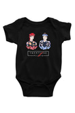 Twenty One Pilots Baskılı Siyah Bebek Body - Zıbın