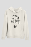 Twenty One Pilots Beyaz Unisex Hoodie