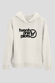 Twenty One Pilots Beyaz Unisex Hoodie