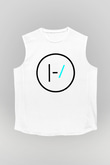 Twenty One Pilots Beyaz Unisex Kolsuz Tişört