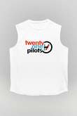 Twenty One Pilots Beyaz Unisex Kolsuz Tişört