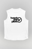 Twenty One Pilots Beyaz Unisex Kolsuz Tişört