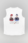 Twenty One Pilots Beyaz Unisex Kolsuz Tişört