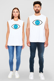 Twenty One Pilots Beyaz Unisex Kolsuz Tişört