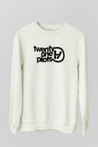 Twenty One Pilots Beyaz Unisex Sweatshirt