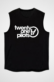 Twenty One Pilots Siyah Unisex Kolsuz Tişört