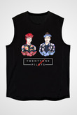 Twenty One Pilots Siyah Unisex Kolsuz Tişört