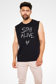 Twenty One Pilots Siyah Unisex Kolsuz Tişört
