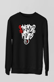 Twenty One Pilots Siyah Unisex Sweatshirt