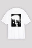Twin Peaks Beyaz Unisex Oversize Tişört T-Shirt