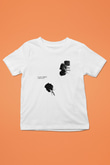 Twin Tribes Baskılı Beyaz Unisex Beyaz Çocuk Tişört - Tshirt
