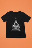 Twin Tribes Baskılı Unisex Siyah Çocuk Tişört - Tshirt