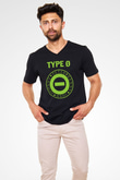 Type O Negative Siyah Unisex V Yaka Tişört T-Shirt