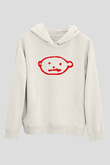U2 Beyaz Unisex Hoodie