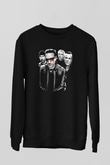 U2 Siyah Unisex Sweatshirt