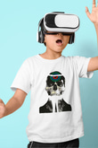 Uncle Acid Baskılı Beyaz Unisex Beyaz Çocuk Tişört - Tshirt
