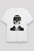 Uncle Acid Baskılı Unisex Beyaz Tişört - Tshirt