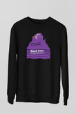 Uncle Acid Baskılı Unisex Siyah Sweatshirt