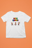 Uncle Grandpa Baskılı Beyaz Unisex Çocuk Tişört