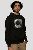 Underoath Baskılı Unisex Siyah Kapüşonlu Sweatshirt