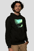 Underoath Baskılı Unisex Siyah Kapüşonlu Sweatshirt