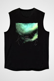 Underoath Baskılı Unisex Siyah Kolsuz Tişört - Tshirt