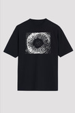 Underoath Baskılı Unisex Siyah Oversize Tişört - Tshirt