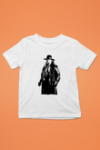 Undertaker Baskılı Beyaz Unisex Beyaz Çocuk Tişört - Tshirt