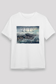 Unisex 2012 Baskılı Beyaz Tshirt