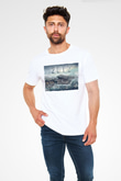 Unisex 2012 Baskılı Beyaz Tshirt
