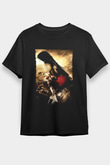 Unisex 300 Baskılı Siyah Tshirt